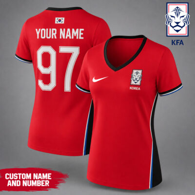 South Korea | Premium WC26 Team Pride V-neck Shirt