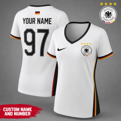 Germany | Premium WC26 Team Pride V-neck Shirt - 3XL