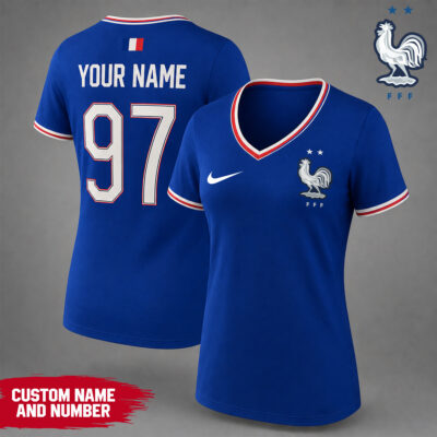 France | Premium WC26 Team Pride V-neck Shirt