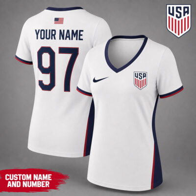 USA | Premium WC26 Team Pride V-neck Shirt - 5XL