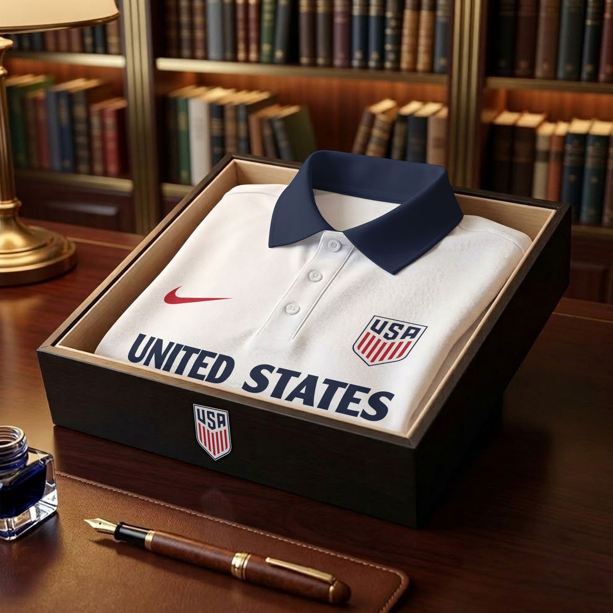 United State | Premium WC26 Hall Of Fame Polo Shirt NTH1 - Image 4