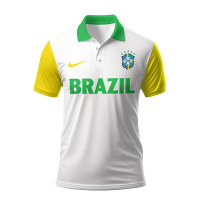 Alternative view of Brazil | Premium WC26 Hall Of Fame Polo Shirt NTH1