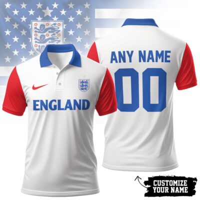 England | Premium WC26 Hall Of Fame Polo Shirt NTH1