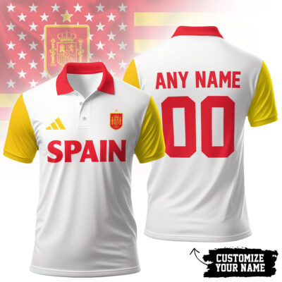 Spain | Premium WC26 Hall Of Fame Polo Shirt NTH1