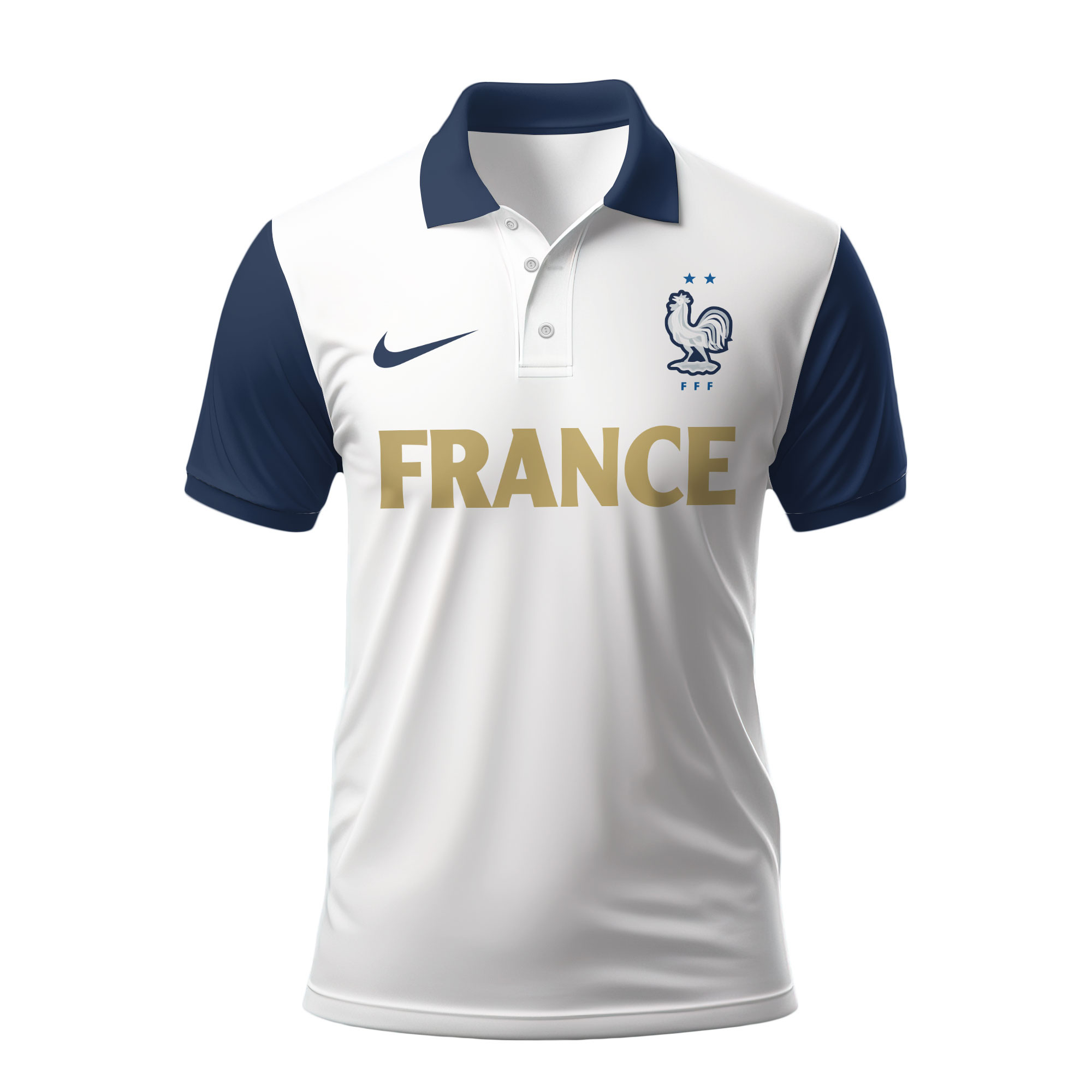 France | Premium WC26 Hall Of Fame Polo Shirt NTH1 - Image 2