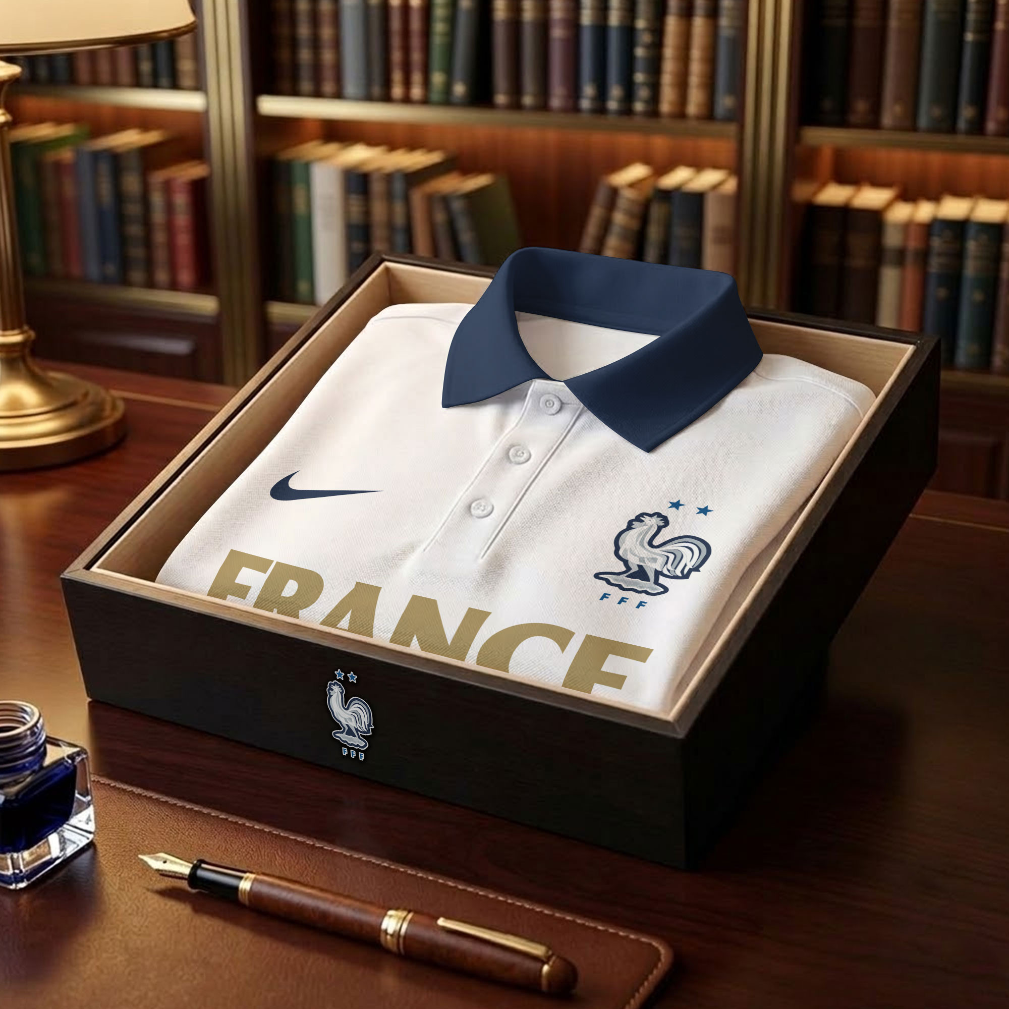 France | Premium WC26 Hall Of Fame Polo Shirt NTH1 - Image 4