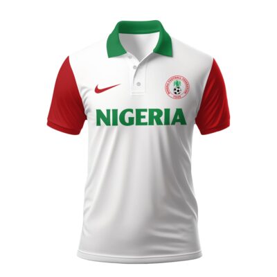 Alternative view of Nigeria | Premium WC26 Hall Of Fame Polo Shirt NTH1