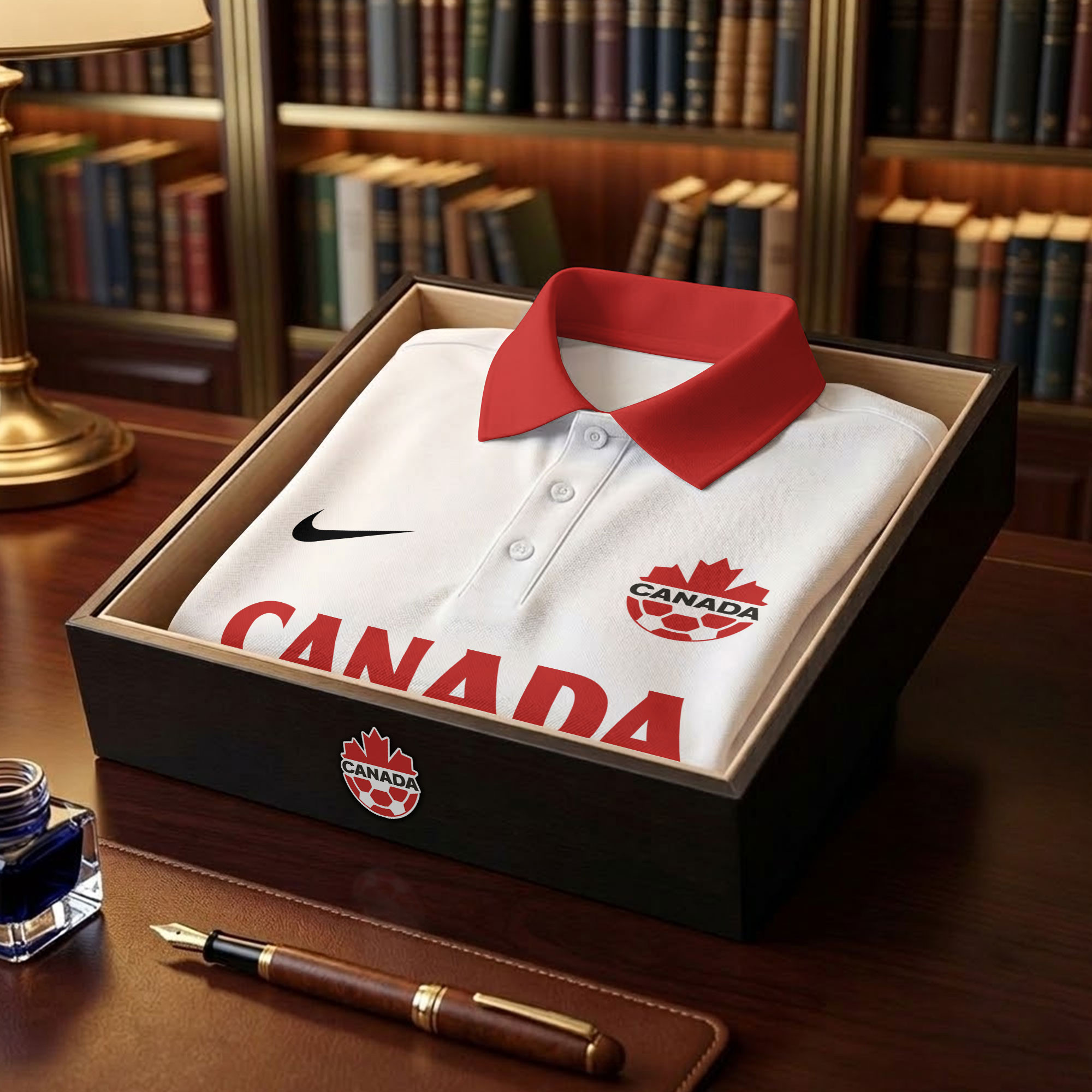 Canada | Premium WC26 Hall Of Fame Polo Shirt NTH1 - Image 4