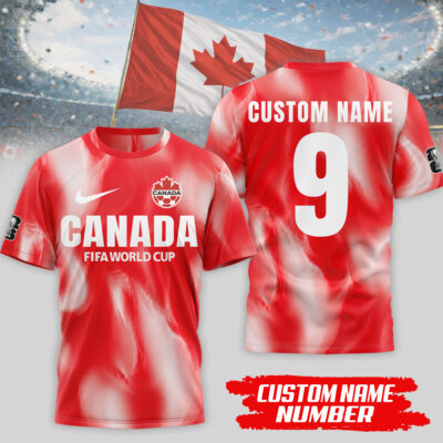 Canada | Premium WC26 Tournament Edition 3D Shirt NTH1 - 3XL