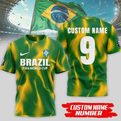 Brazil | Premium WC26 Tournament Edition 3D Shirt NTH1 - 4XL