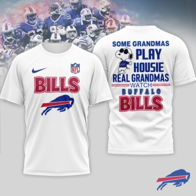 Buffalo Bills | Premium NFL Fan Grandma Apparel 3D Shirt NTH1