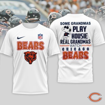 Chicago Bears | Premium NFL Fan Grandma Apparel 3D Shirt NTH1