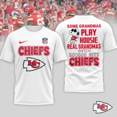 Kansas City Chiefs | Premium NFL Fan Grandma Apparel 3D Shirt NTH1