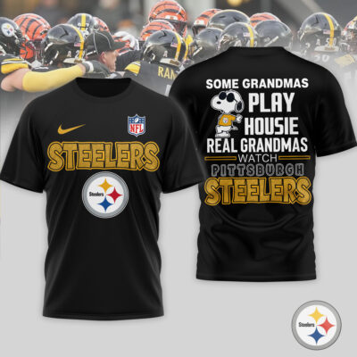 Pittsburgh Steelers | Premium NFL Fan Grandma Apparel 3D Shirt NTH1