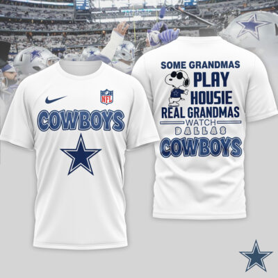 Dallas Cowboys | Premium NFL Fan Grandma Apparel 3D Shirt NTH1