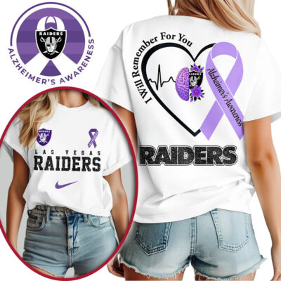 Las Vegas Raiders | Premium NFL Memory Awareness 3D Shirt NTH1 - 5XL
