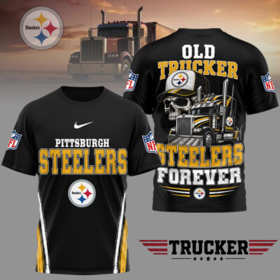 Pittsburgh Steelers | Premium NFL Old Trucker Fan 3D Shirt