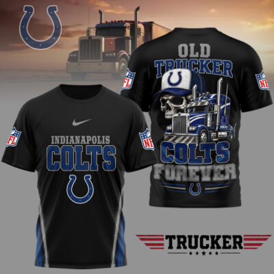 Indianapolis Colts | Premium NFL Old Trucker Fan 3D Shirt