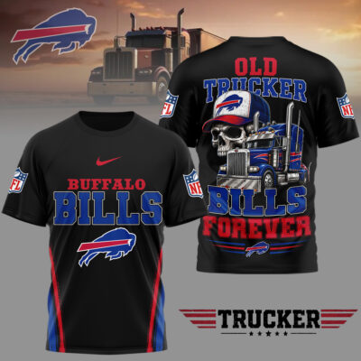 Buffalo Bills | Premium NFL Old Trucker Fan 3D Shirt