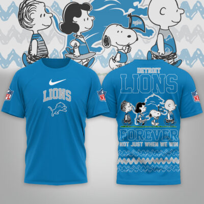 Detroit Lions | Premium NFL Forever Team Pride 3D Shirt NTH1