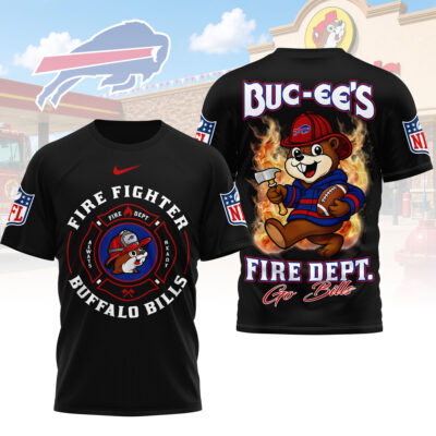 Buffalo Bills | Premium NFL Firefighter Strong 3D Shirt