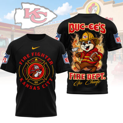 Kansas City Chiefs | Premium NFL Firefighter Strong 3D Shirt