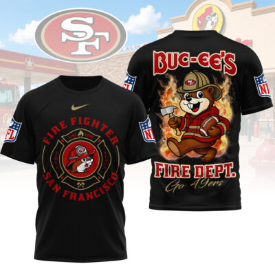San Francisco 49ers | Premium NFL Firefighter Strong 3D Shirt