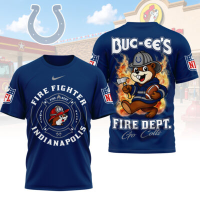 Indianapolis Colts | Premium NFL Firefighter Strong 3D Shirt