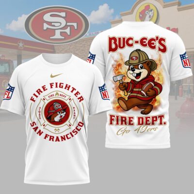 San Francisco 49ers | Premium NFL Firefighter Strong 3D Shirt