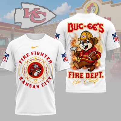Kansas City Chiefs | Premium NFL Firefighter Strong 3D Shirt