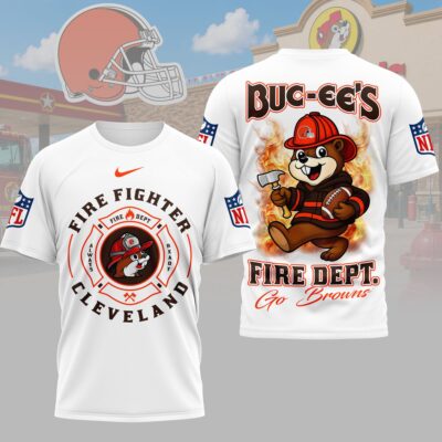 Cleveland Browns | Premium NFL Firefighter Strong 3D Shirt