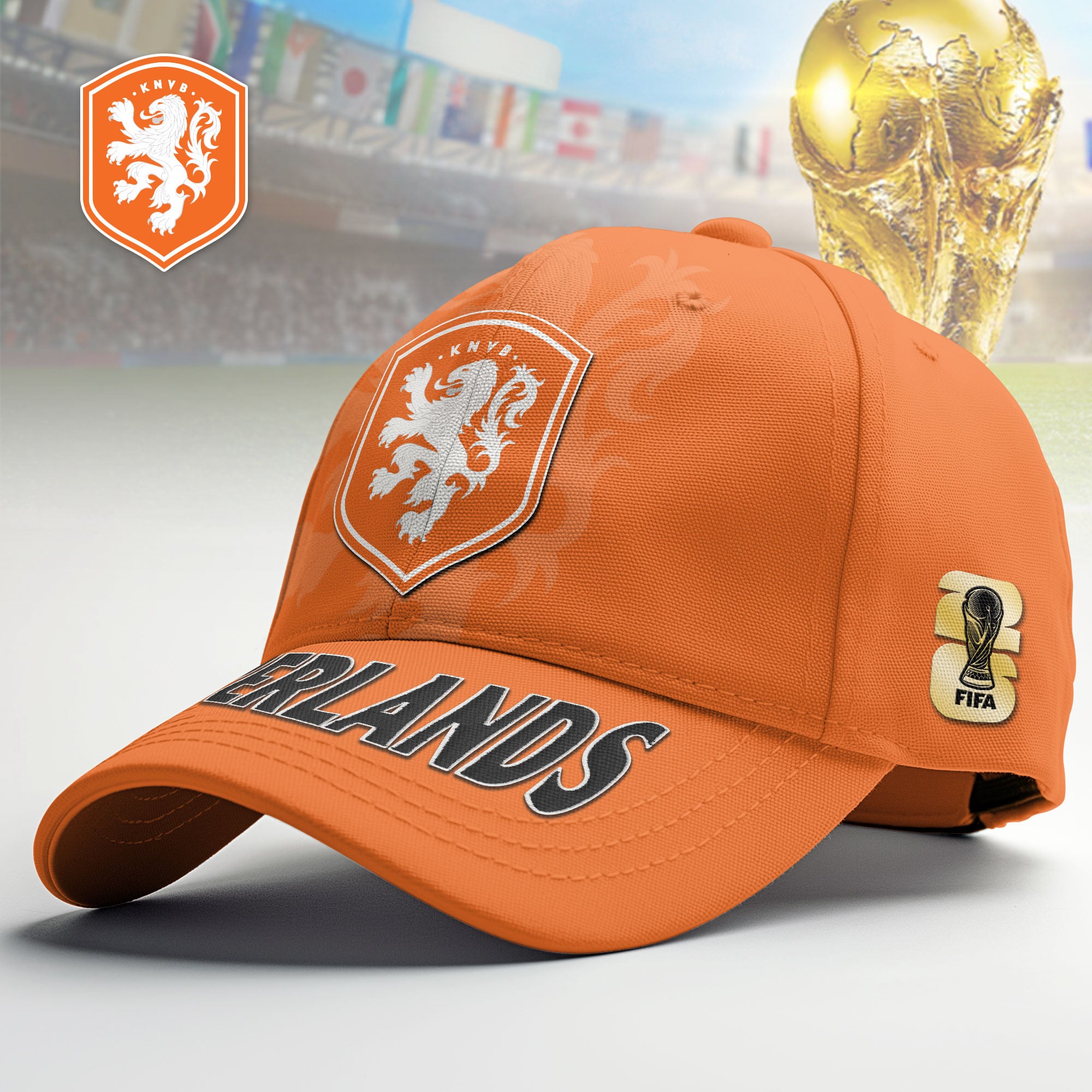 Netherlands | Premium WC26 Stadium Energy Cap NTH1