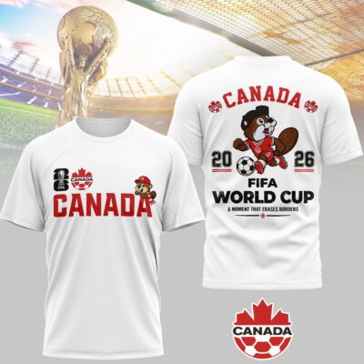 Canada | Premium WC26 Golden Trophy 3D Shirt NTH1 - L
