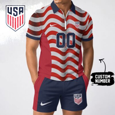 United States | Premium WC26 Stadium Vibes Polo Short Set NTH1