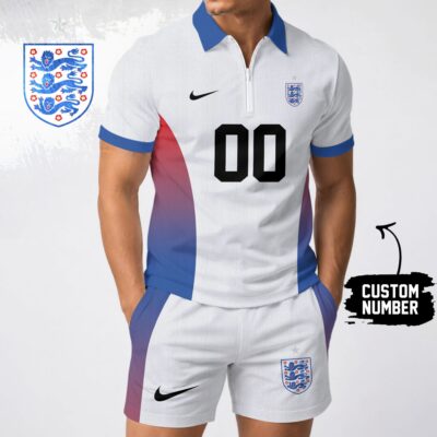 England | Premium WC26 Stadium Vibes Polo Short Set NTH1