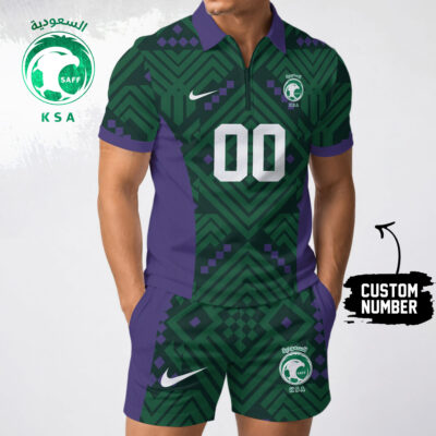 Saudi Arabia | Premium WC26 Stadium Vibes Polo Short Set NTH1