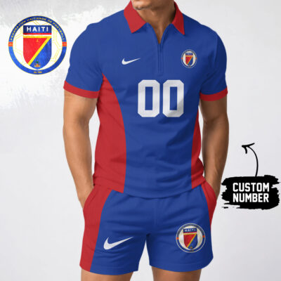 Haiti | Premium WC26 Stadium Vibes Polo Short Set NTH1