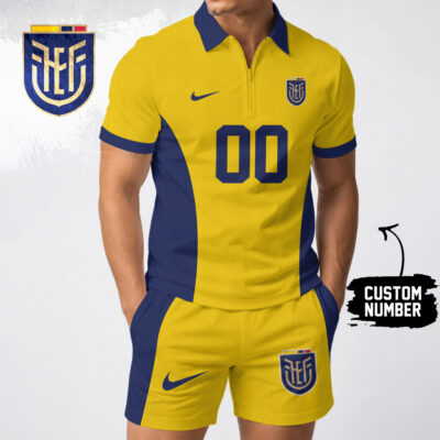 Ecuador | Premium WC26 Stadium Vibes Polo Short Set NTH1