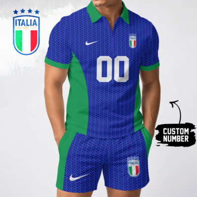 Italy | Premium WC26 Stadium Vibes Polo Short Set NTH1