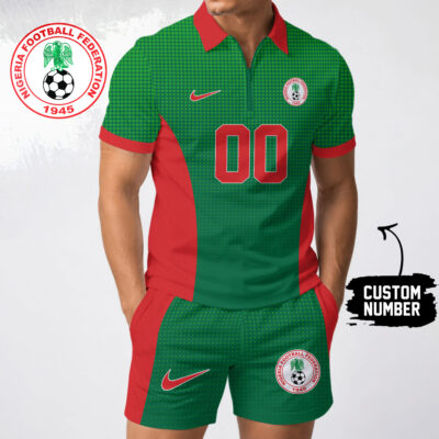 Nigeria | Premium WC26 Stadium Vibes Polo Short Set NTH1
