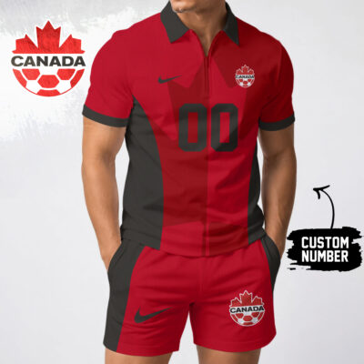 Canada | Premium WC26 Stadium Vibes Polo Short Set NTH1