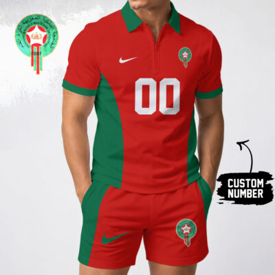 Morocco | Premium WC26 Stadium Vibes Polo Short Set NTH1