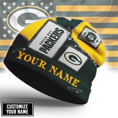 Green Bay Packers | Premium NFL Heritage Patch Beanie Hat NTH1