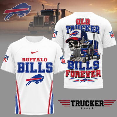 Buffalo Bills | Premium NFL Old Trucker Fan 3D Shirt
