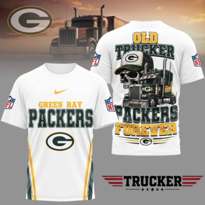 Green Bay Packers | Premium NFL Old Trucker Fan 3D Shirt