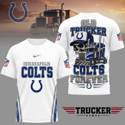 Indianapolis Colts | Premium NFL Old Trucker Fan 3D Shirt