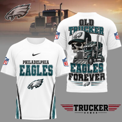 Philadelphia Eagles | Premium NFL Old Trucker Fan 3D Shirt