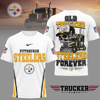 Pittsburgh Steelers | Premium NFL Old Trucker Fan 3D Shirt