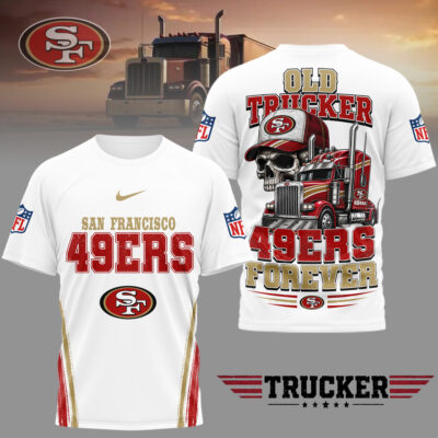 San Francisco 49ers | Premium NFL Old Trucker Fan 3D Shirt