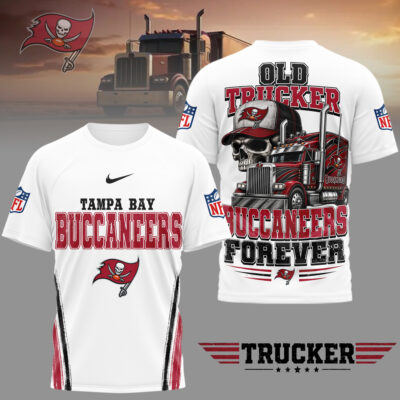Tampa Bay Buccaneers | Premium NFL Old Trucker Fan 3D Shirt
